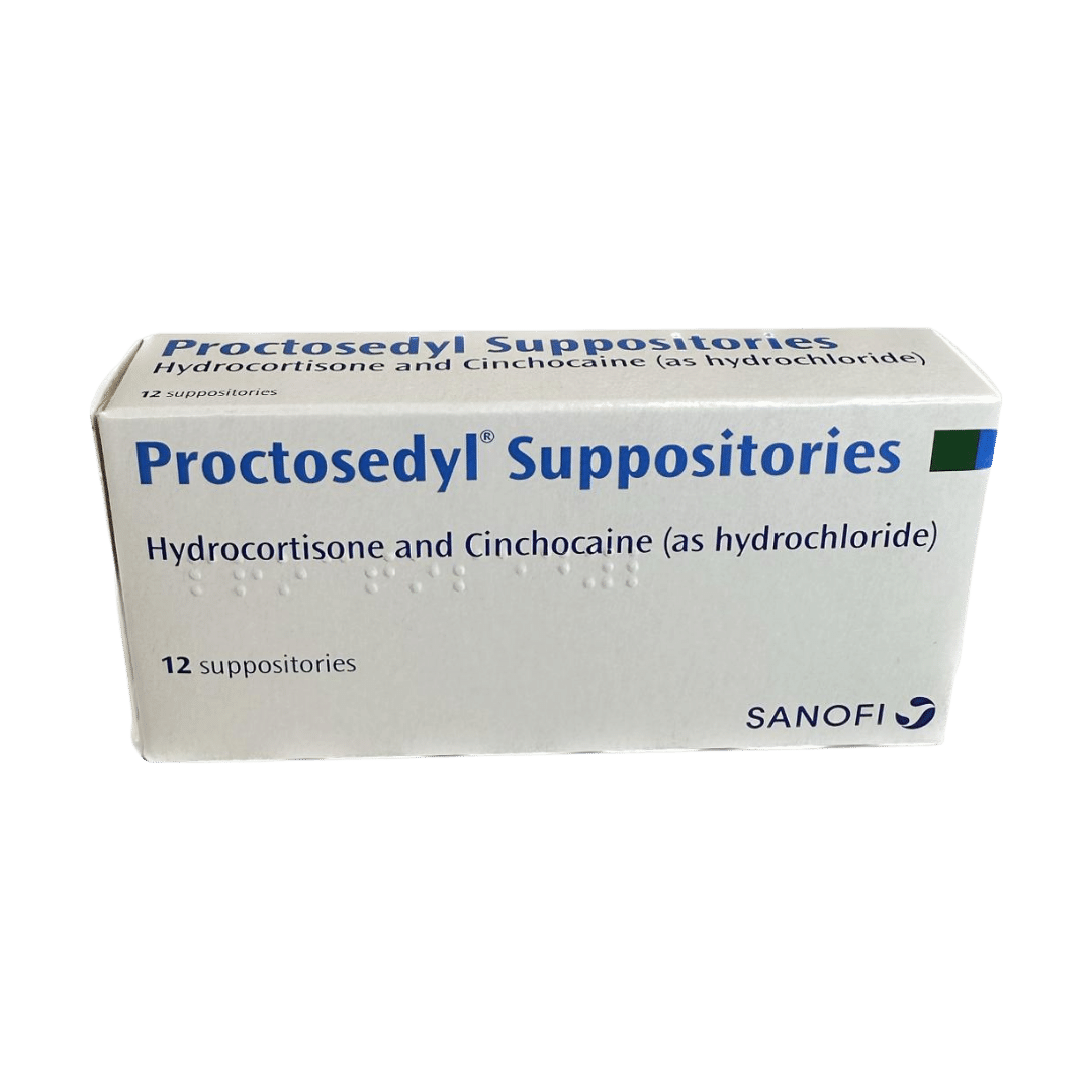 Proctosedyl suppositories
